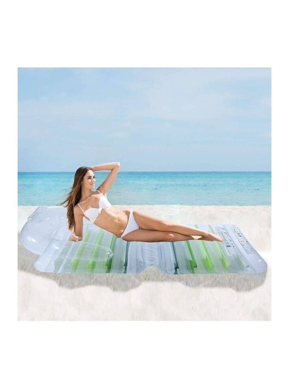 Sun Club Folding Water Lounger Play Pool,‎ Summer Time, Swimming, Inflatable